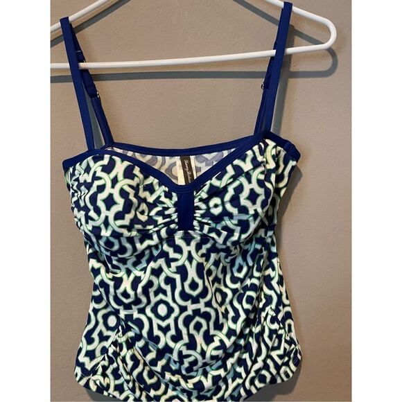 Tommy Bahama Other - Tommy Bahama Malibu Medallion Tankini Blue sm/p
